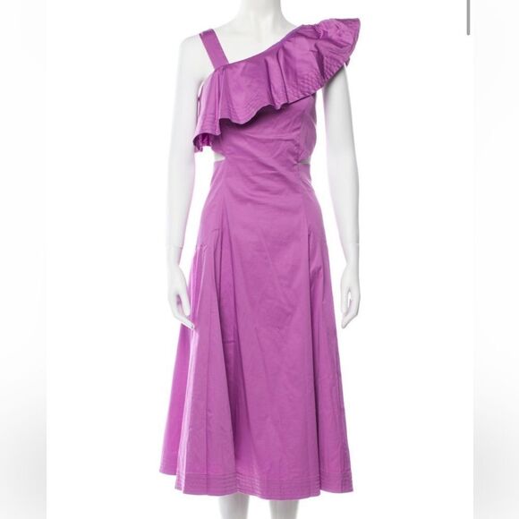 Veronica Beard One Shoulder dress